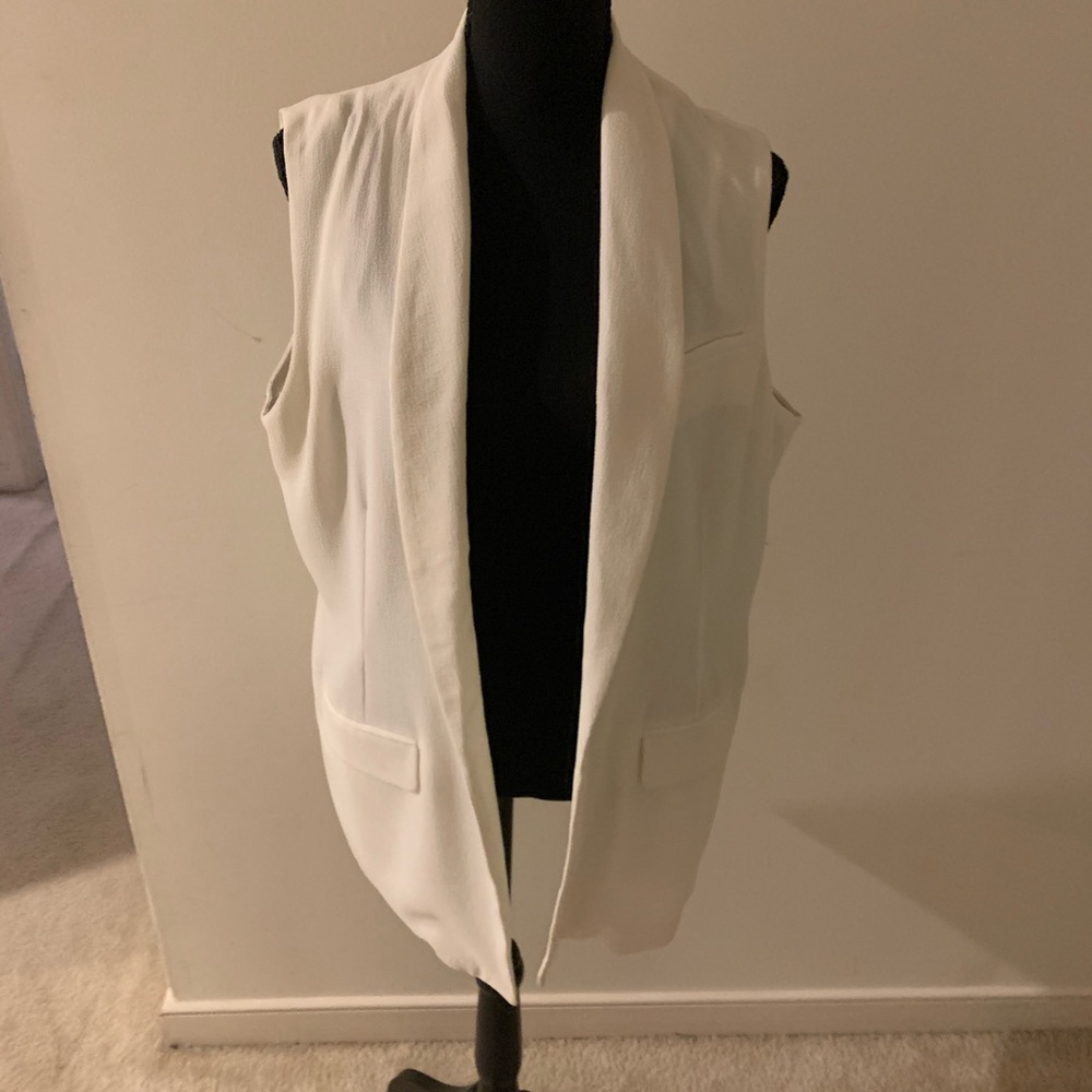 Woman’s white vest
